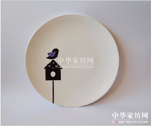 超有愛的手繪瓷盤(組圖)
