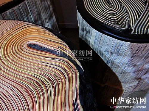 指紋還是年輪?創意設計的新品座椅