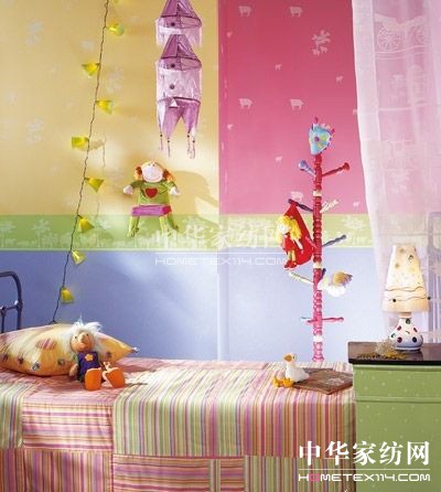 布藝拼接設計打破中規中矩