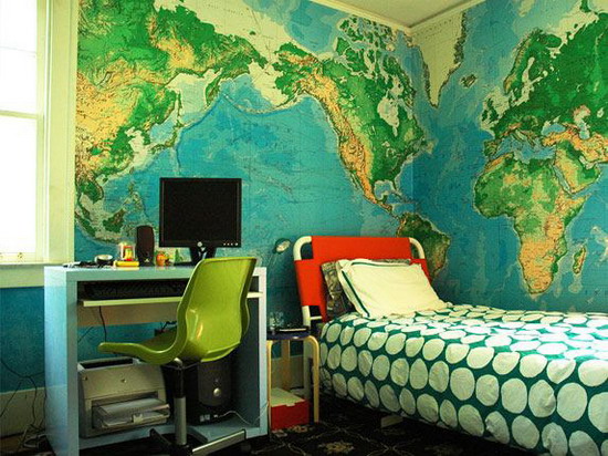 簡約青少年臥室設計