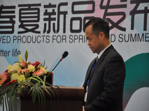 柏琳家紡2012春夏新品發布會召開