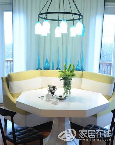 小戶型餐廳角落里的文藝清新范