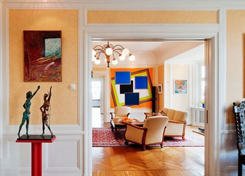 色“誘”公寓簡(jiǎn)約溫馨畫美家