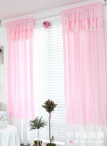 韓式田園風窗簾打造夢幻家園