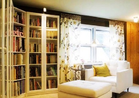 小戶型裝修角落打造唯美范閱讀區(qū)