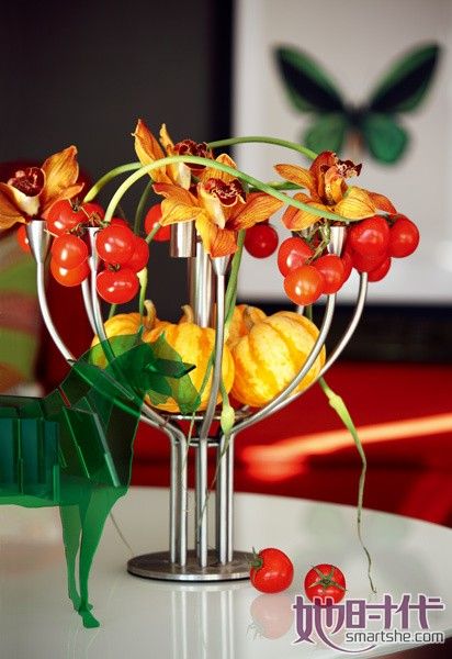 蔬果扮成家居飾品