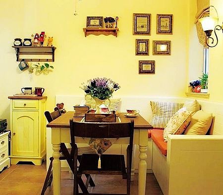 擋不住的文藝氣息客廳裝修實例