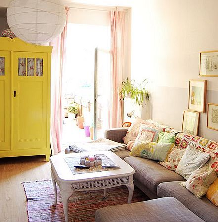 擋不住的文藝氣息客廳裝修實例