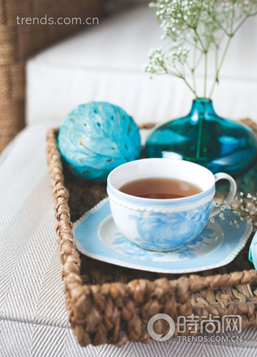 清爽的藍色港灣氛圍家裝