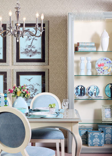 清新粉嫩色系家居空間(一)