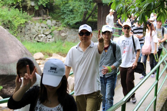 激流勇進,居夢萊團隊拓展一期培訓營之浙西大峽谷