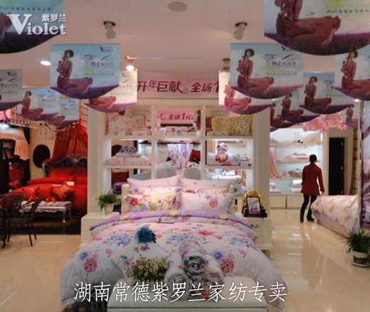 紫羅蘭品牌加盟商金君:有夢(mèng)的心靈異彩紛呈