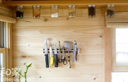 主婦收納巧幫手櫥柜里的設計(3)