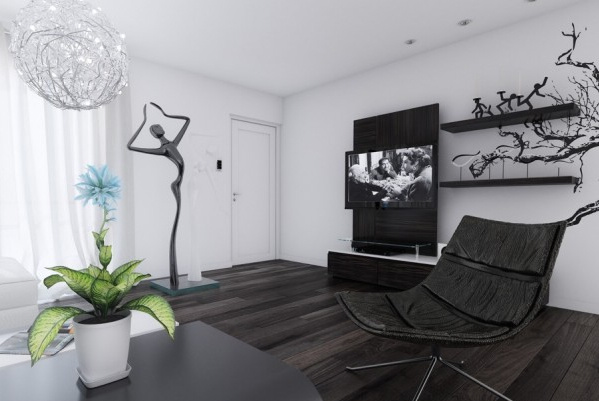 永恒經(jīng)典現(xiàn)代黑白家居設(shè)計(2)