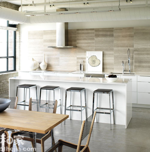 管道藝術8個工業感廚房設計(上)