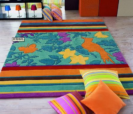繽紛小地毯家居的畫龍點睛之筆