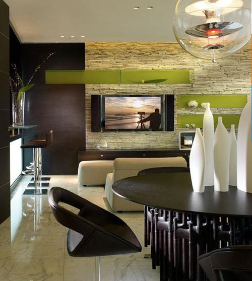 15個電視背景墻設計欣賞