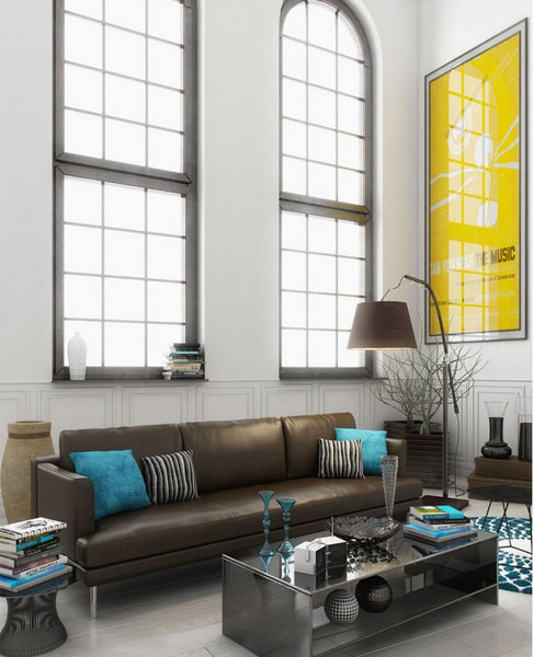 25個(gè)黃色系家居裝飾方案欣賞(上)