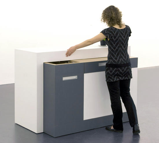 創意設計微縮廚房在哪兒都能做飯