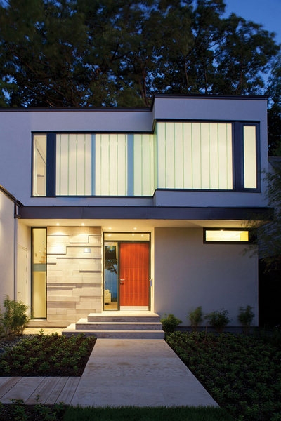 加拿大清新大宅看得見風景的房間