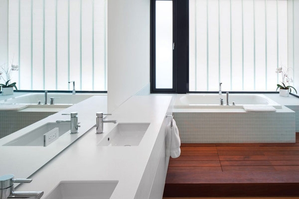 加拿大清新大宅看得見風景的房間