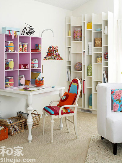 11個小個頭書桌圓小戶型的書房夢