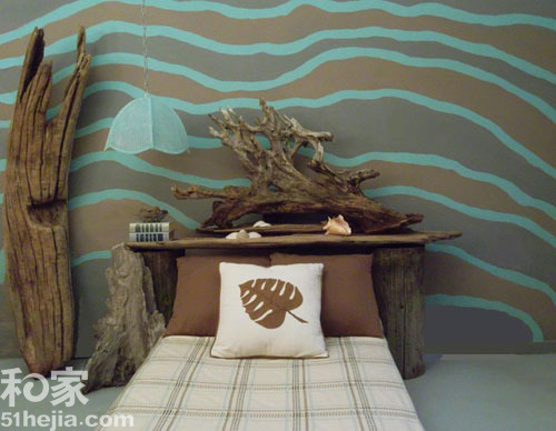 畫筆勾勒美好10個(gè)自然韻味手繪墻