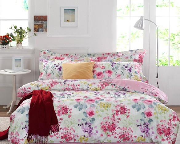 15款流行床品四件套裝扮可愛臥室