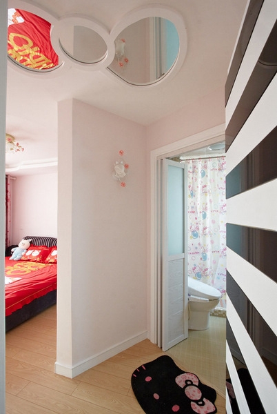 HelloKitty可愛婚房2室2廳美家(2)