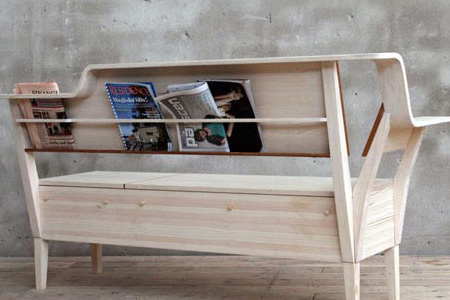 坐享“書”適生活創(chuàng)意收納椅賞