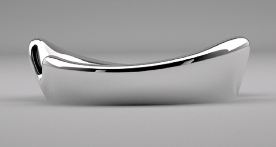 前衛(wèi)設(shè)計金屬質(zhì)感的未來風格家具