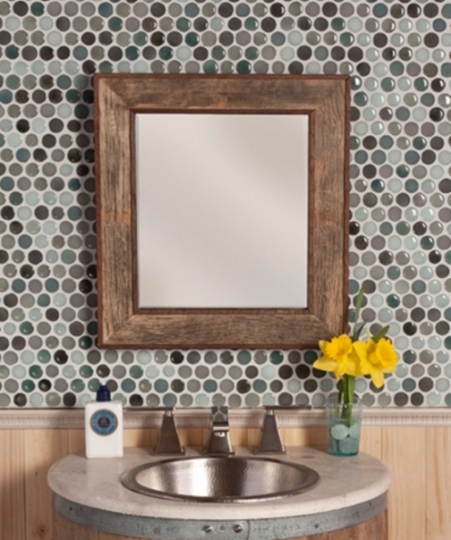 家具DIY舊酒桶變身個(gè)性浴室家具