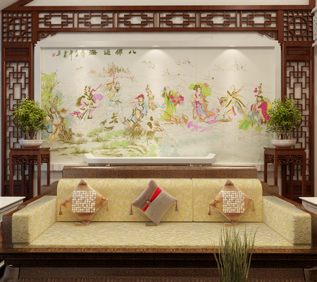 12款時髦電視背景墻欣賞