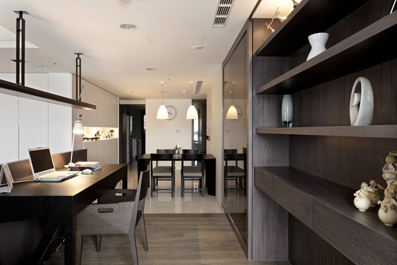 天光水景臺灣45平小戶型簡約生活