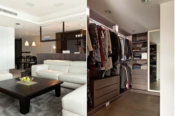 天光水景臺灣45平小戶型簡約生活