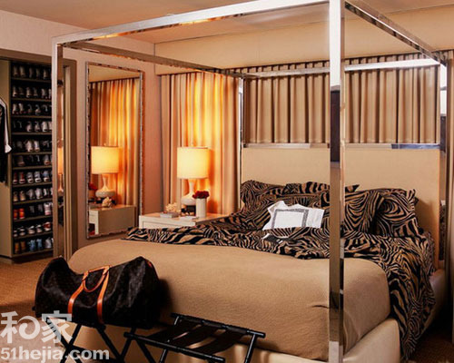 12個斑馬紋裝點臥室注入前衛(wèi)時尚