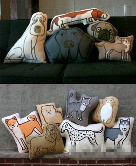 造型非同尋常的枕頭為夢插上翅膀