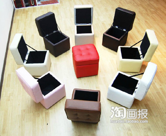 美觀實用39款儲物收納凳欣賞(1)