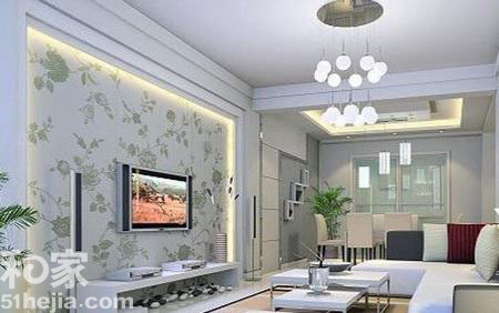 清新恬靜10個雅致電視背景墻設(shè)計