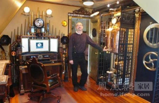 28個蒸汽朋克風格辦公室設計(3)