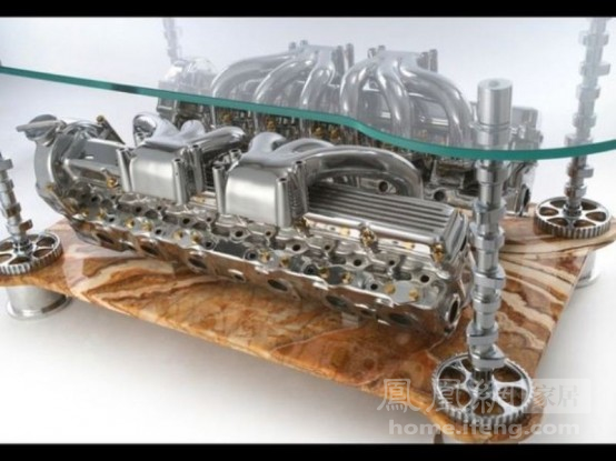 引擎顫動(dòng)名車造型的沙發(fā)套裝(上)