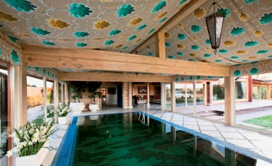 原始復古的狩獵風格小木屋