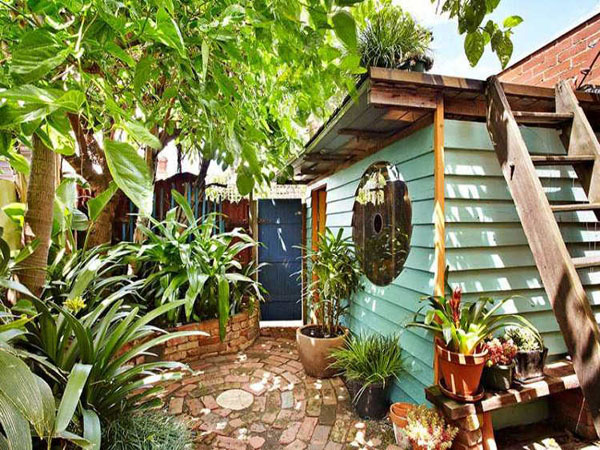 田園時尚小別墅親臨自然的清新