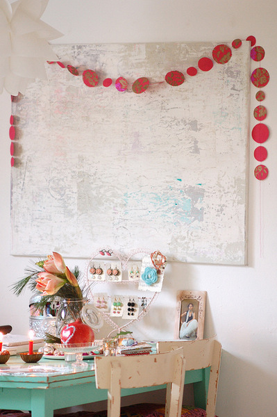 溫馨房間淺色拼貼的復古創意(1)