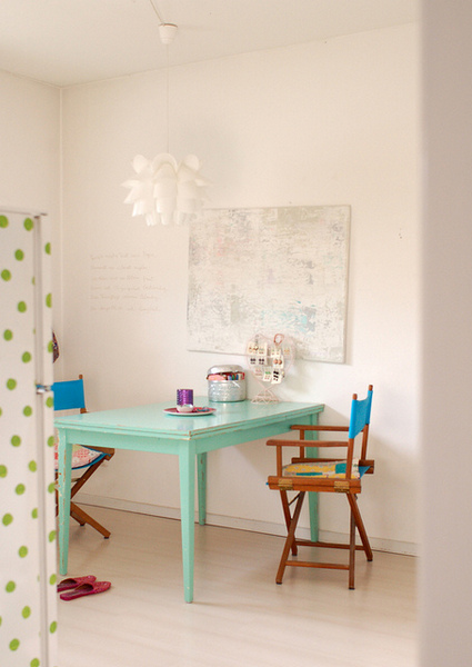 溫馨房間淺色拼貼的復古創意(1)