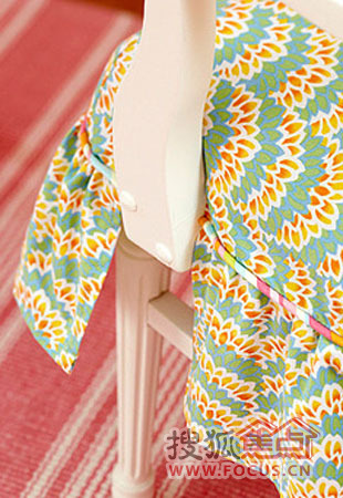 裝飾布藝打造清新韓式田園客廳