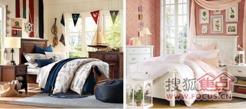 HarborHouse邀您分享美式主題臥室布置