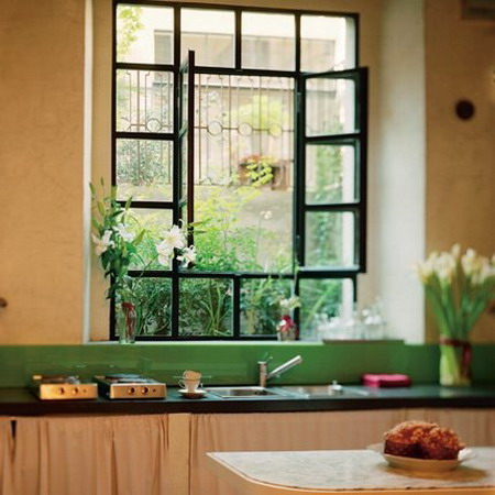 法式鄉(xiāng)村元素妝點(diǎn)浪漫廚房(1)