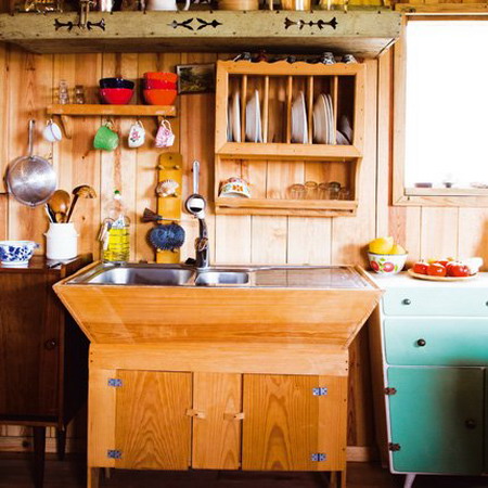 法式鄉村元素妝點浪漫廚房(1)