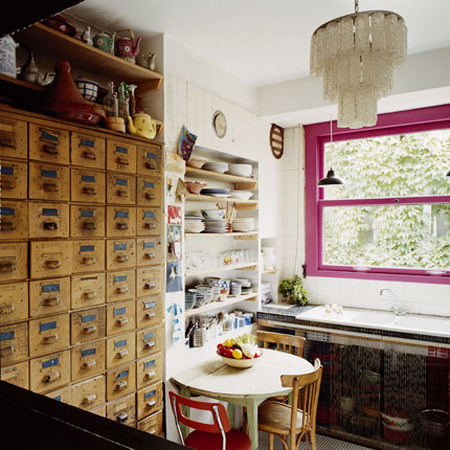 法式鄉村元素妝點浪漫廚房(1)